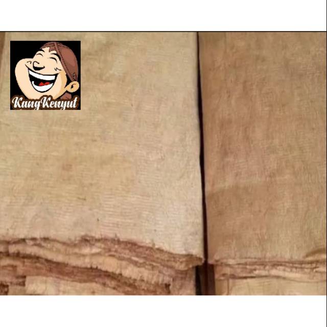 Kulit kayu lembaran kulit kayu lantung 80*100cm