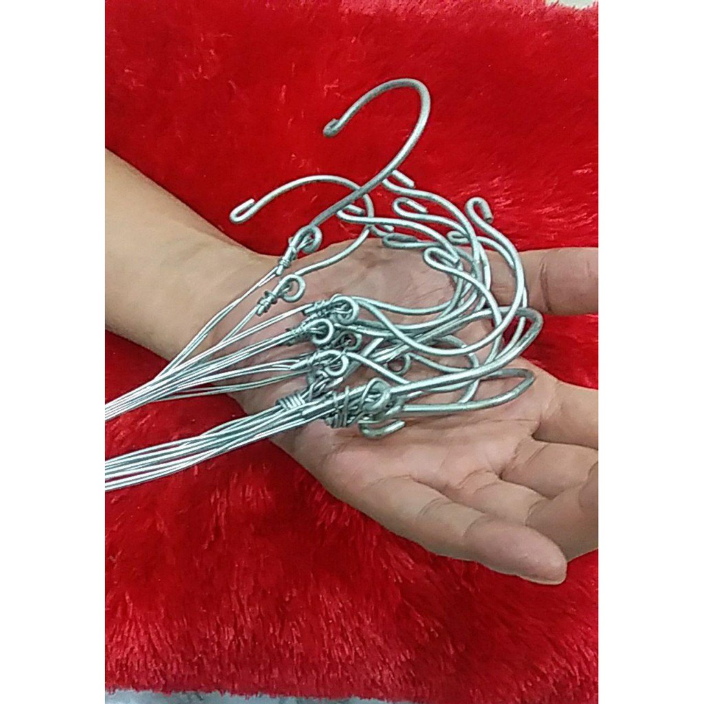 TALI KAWAT GANTUNGAN POT 100 CM KAKI 3 ALUMINIUM | KAWAT GANTUNG POT 100CM