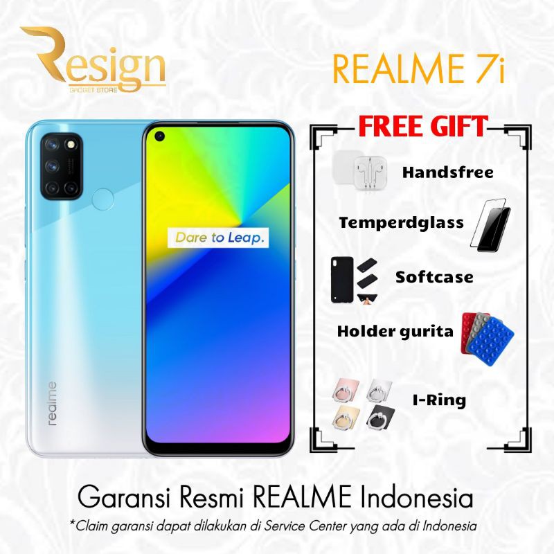 HP REALME 7i 8GB/128GB (64MP KAMERA, SNAPDRAGON PROSESOR, FAST CHARGING)