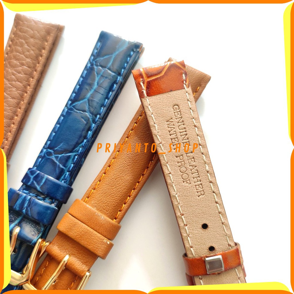 Strap Tali Jam Tangan wanita16mm Tali jam kulit 16mm LKZ16 bagus