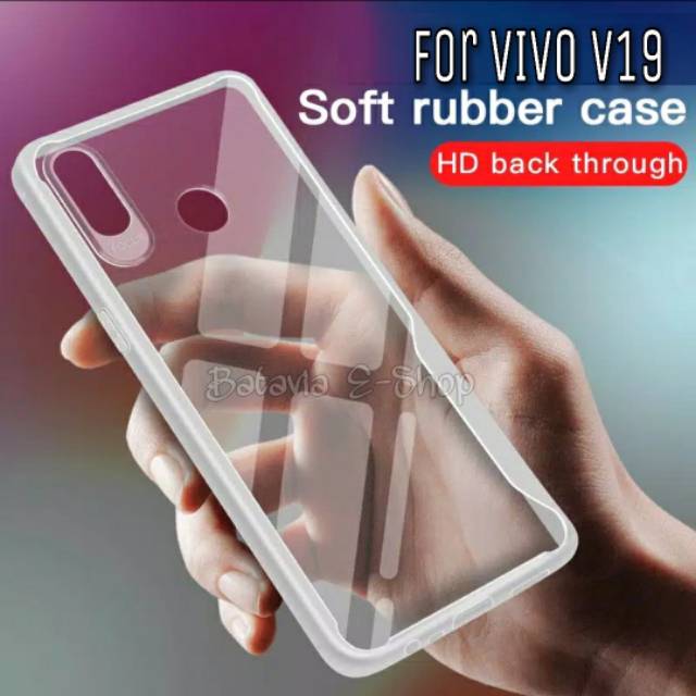 Case Vivo V19 Delkin Soft Rubber
