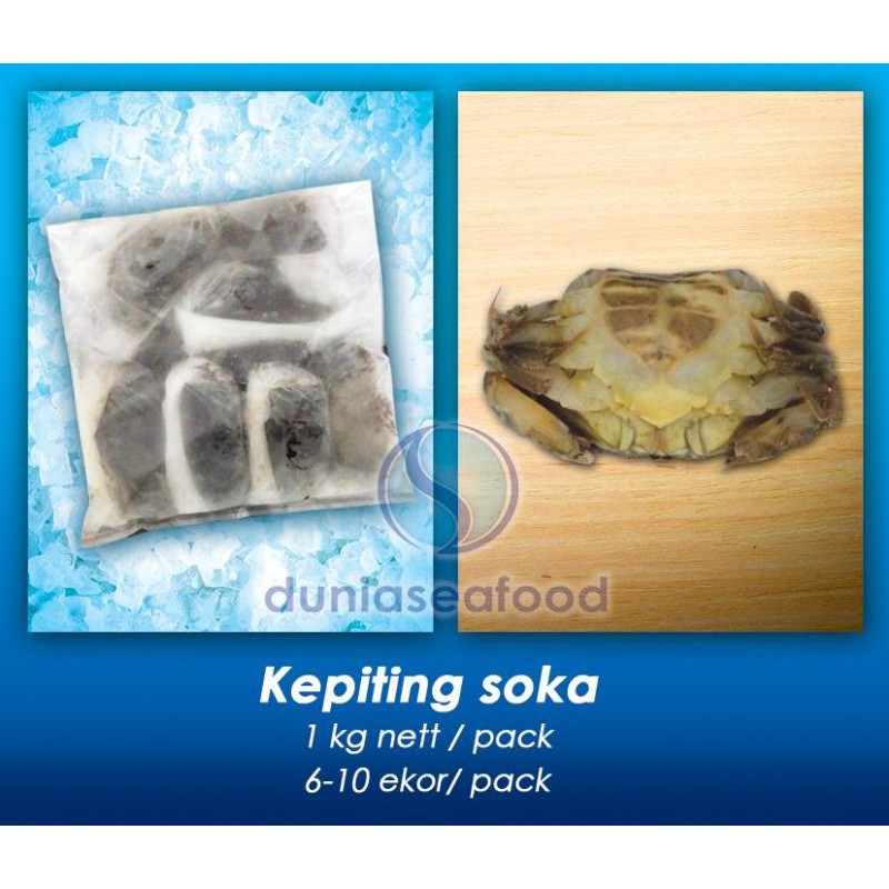 

Kepiting Soka 1 kg