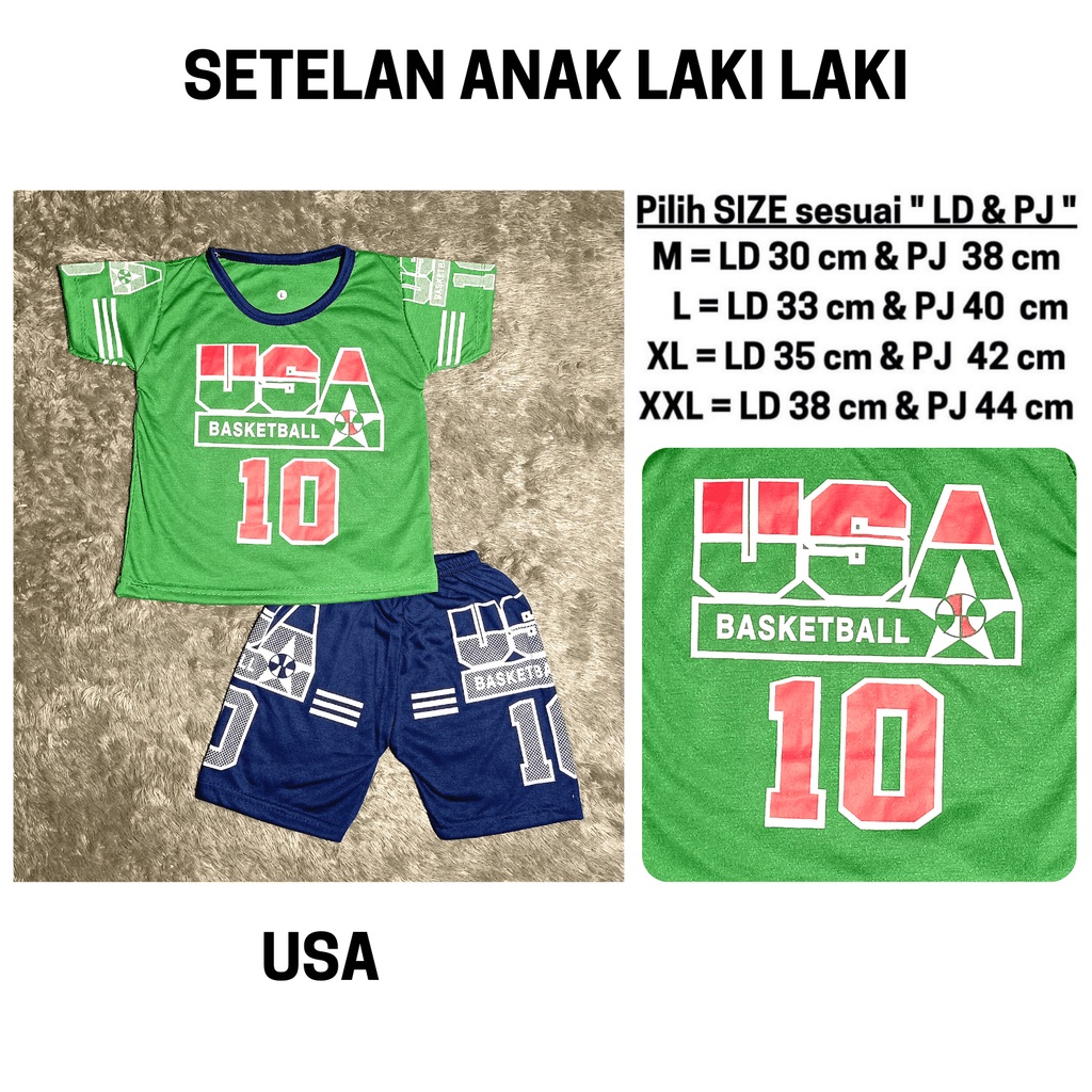 Setelan Anak Laki Laki Baju Stelan Cowok Set Kaos Anak Cowo Murah Celana Pendek Harian 3 4 5 6 Tahun Kode 110-8