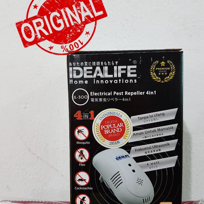 Idealife pest il300 / il 300 Alat Pengusir tikus kecoa serangga