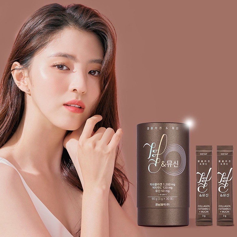 NEW KOREA LEMONA GYEOL COLLAGEN MUCIN 30 pcs/ pack ( 1 Month Supply )