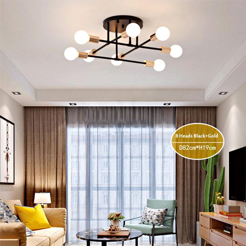  Lampu  Gantung  Chandelier LED 220V E27 6 8 Kepala untuk 