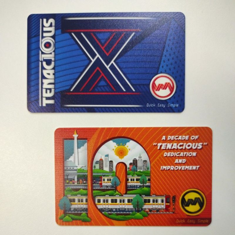 KMT - Kartu Multi Trip KRL/Commuter LineEdisi Tematik HUT KCI ke-10