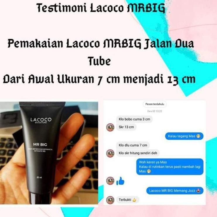 ✴ LACOCO MR BIG KHUSUS UNTUK PRIA DEWASA ASLI ORIGINAL & SEDIA STAY YOUNG WHITE TOMATO ✧