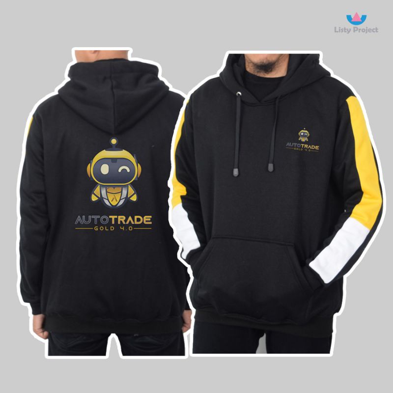 Sweater Hoodie 2C Strip ATG AUTO TRADE GOLD Size Pria S M L XL XXL 3XL 4XL 5XL