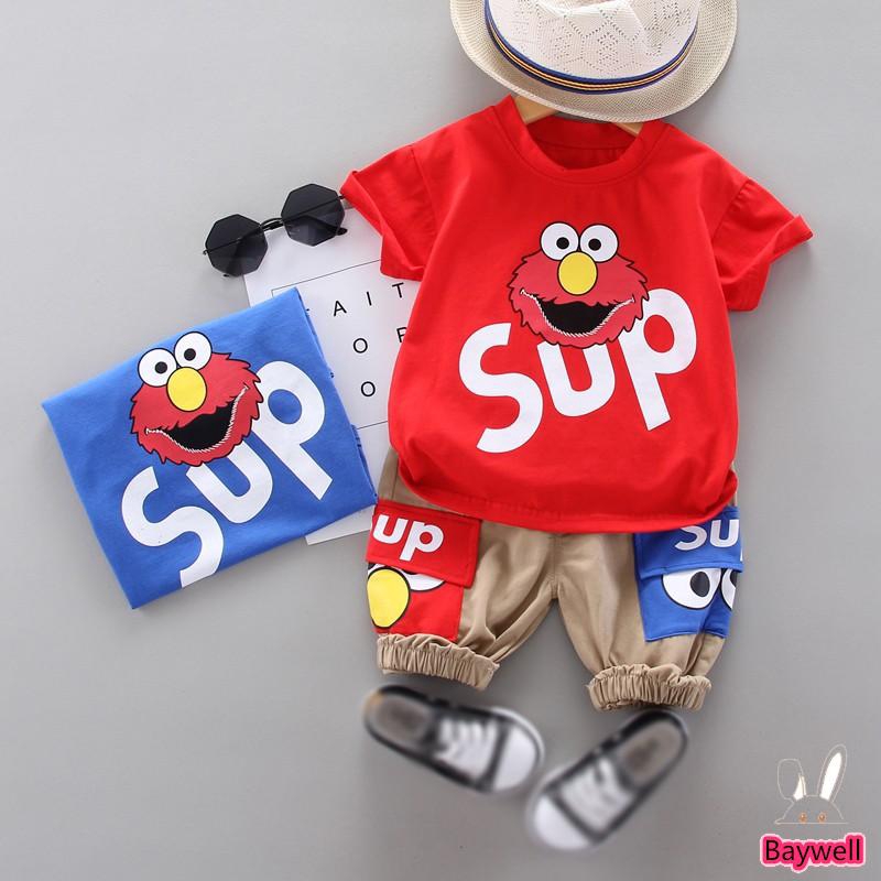 Baywellfashion  Setelan Kaos T Shirt Anak  Laki Laki 