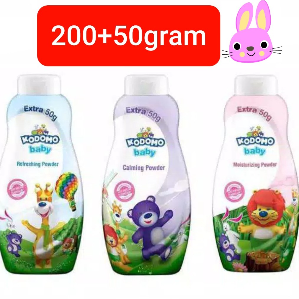 KODOMO ( BESAR ) bedak wangi bayi / Powder baby 200 +50 gr (no.166)