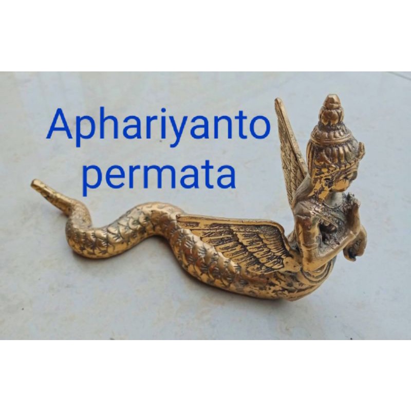 patung nyi Blorong Kuningan sari asli