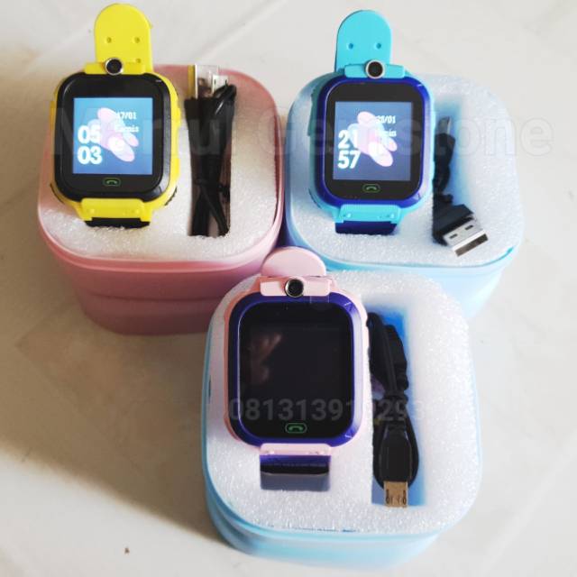 Jam tangan anak model imoo z5 watch phone smart watch Q12 kids smartwatch lacak GPS kids telpon