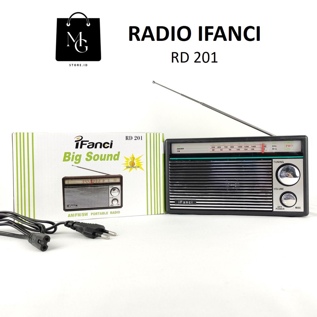 Speaker Radio Antena IFANCI RD 202 Inter AM/FM/SW