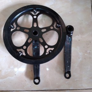 (Gratis Ongkir &amp; COD) Crank 52 T Single Speed Minion Seli Lipat ODESSY