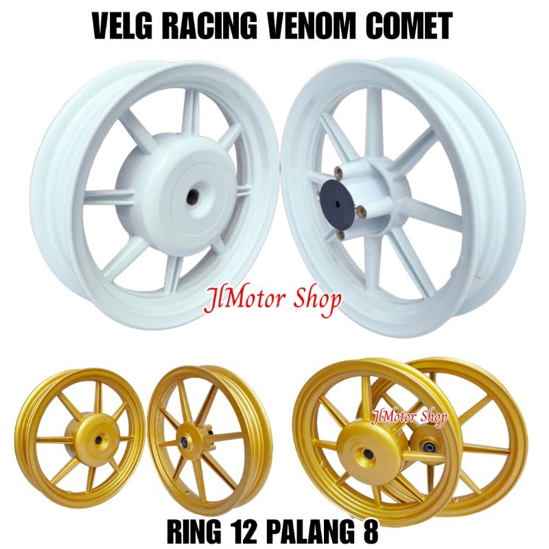 PELEK VELK VELG SCOOPY BEAT GENIO SPACY VARIO 110 RING 12 VENOM COMET