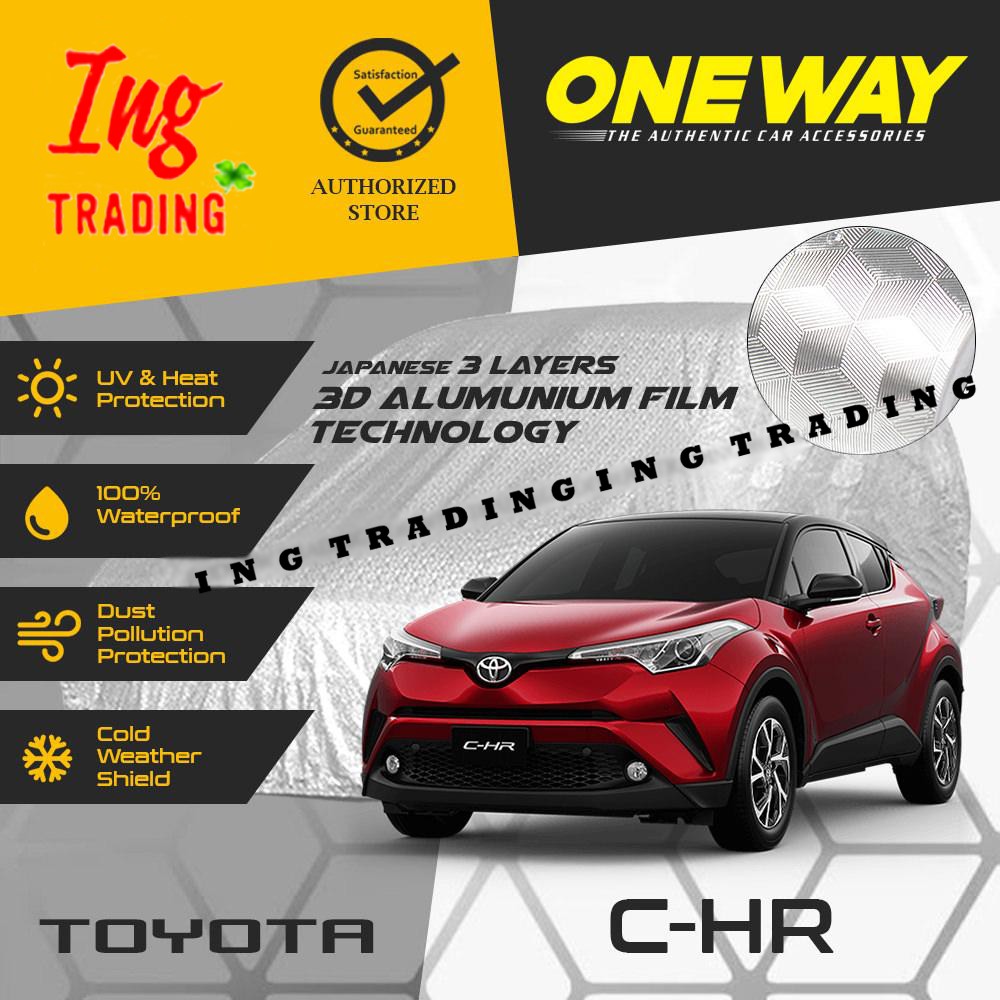 Cover Sarung Mobil TOYOTA CHR C-HR Anti Air Waterproof 3 LAPIS