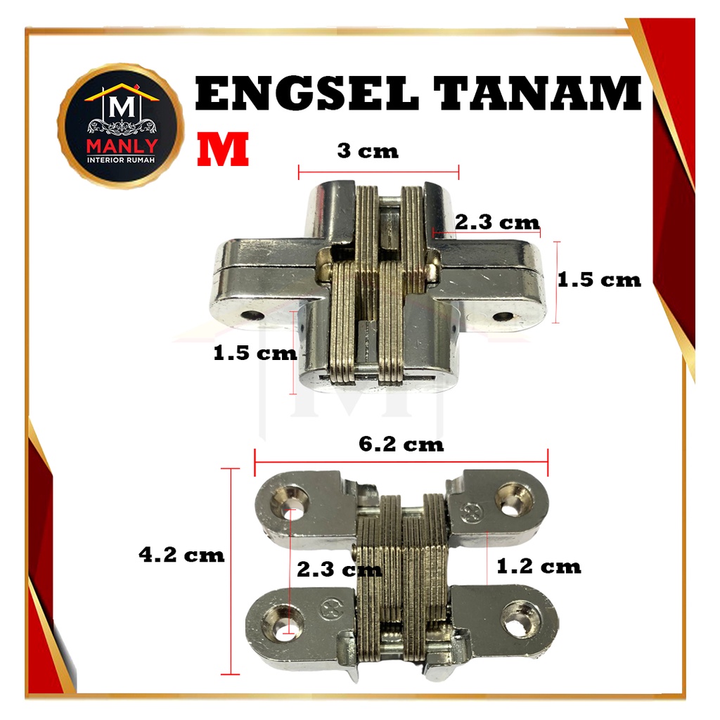 Engsel meja lipat / engsel Tanam/ Engsel Deer Tanam CHROME Cross Hinge Pintu Lemari Meja Lipat Tanan