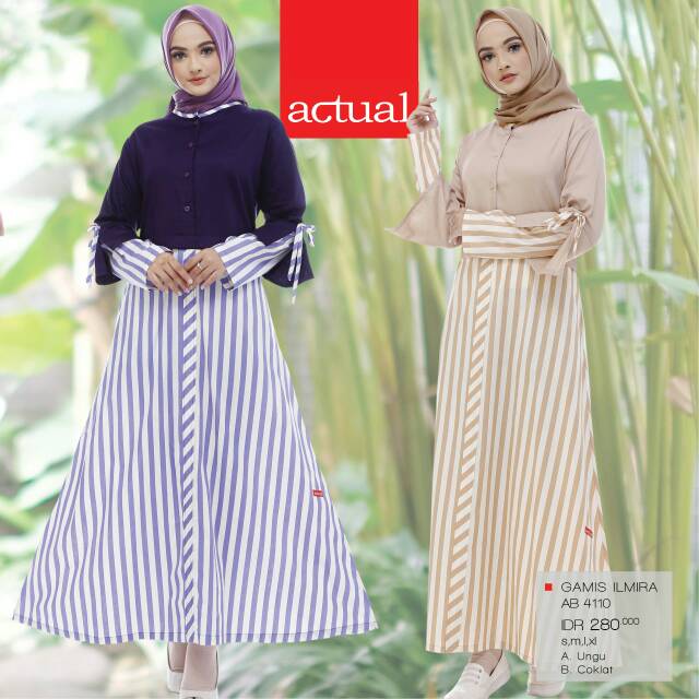 Gamis Ilmira by Actual Basic