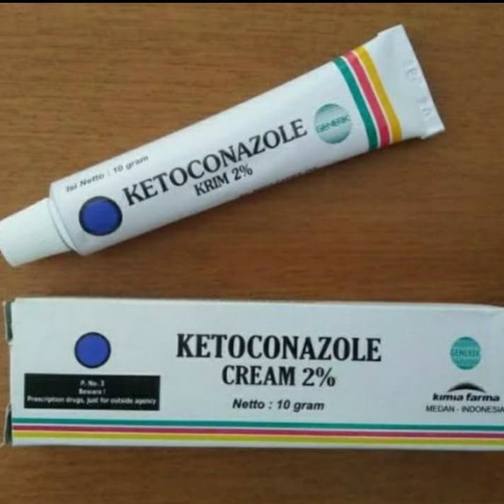 Ketokonazole krim 2% 10g  Salep Kurap Obat Selangkangan Eksim Dan Jamur Original BPOM