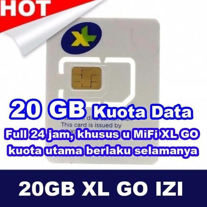❤BISA COD❤【BISA COD】 Kartu Perdana Internet XL Go 4G Gratis Kuota 90Gb/3bln Tanpa Isi Pulsa