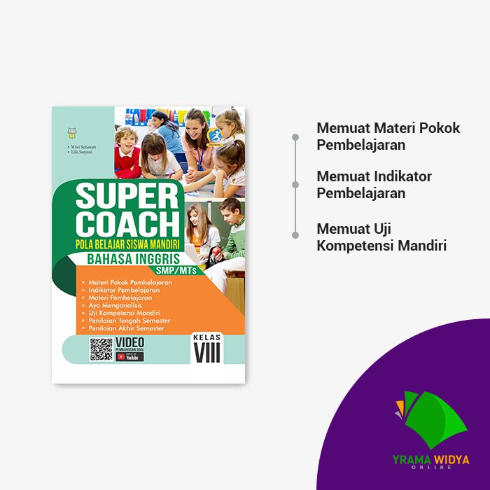 Yrama Widya - Buku Super Coach Bahasa Inggris SMP/MTs untuk Kelas VIII-1