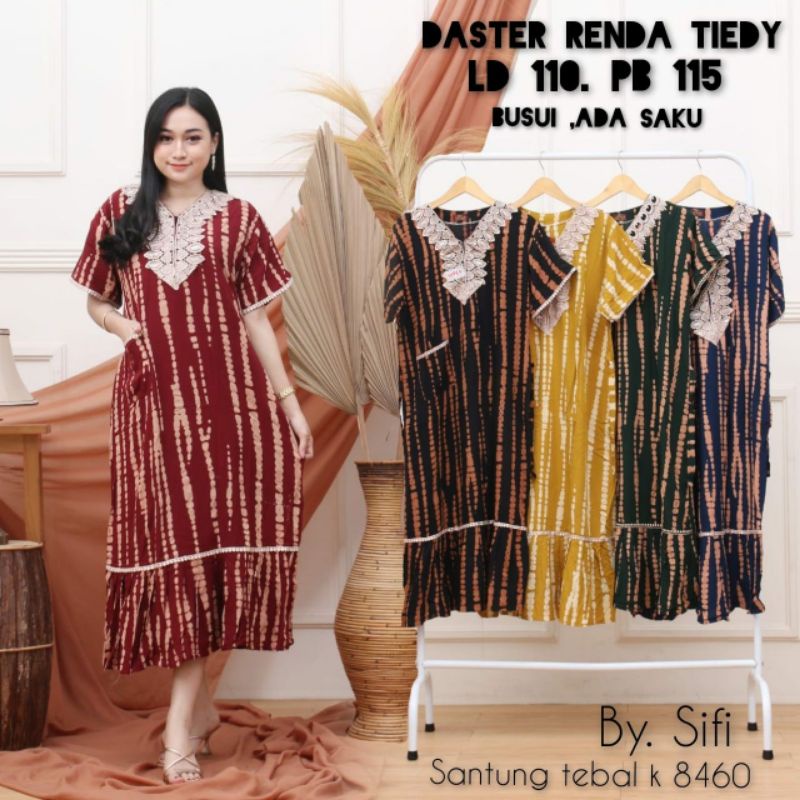 DASTER ARAB RENDA BATIK KATUN RAYON BUSUI