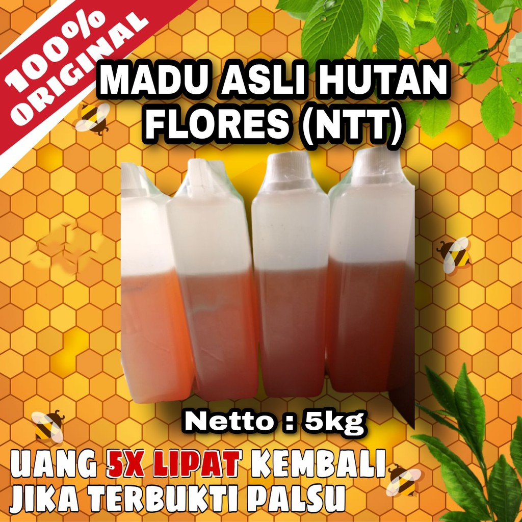 

Madu asli Flores NTT - Madu murni 100% Original 5kg