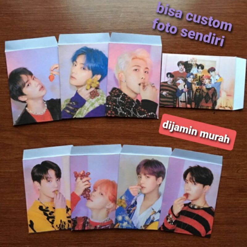 

(BACA DESKRIPSI) AMPLOP CUSTOM BEBAS DESAIN FOTO MURAH