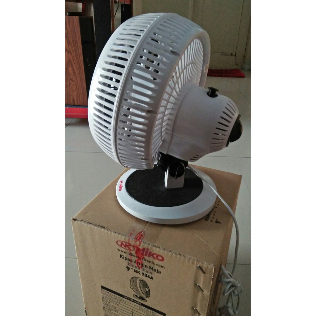 Kipas angin 2IN1 NIKO 2 FUNGSI (KANAN-KIRI) NK 906A KIPAS GELENG DUA FUNGSI 9&quot; ROTATING MEJA DINDING