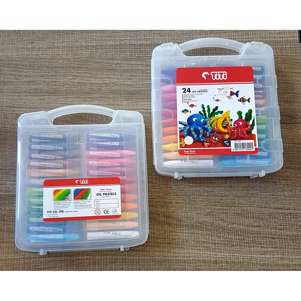 

OIL PASTELS TITI 24 WARNA MURAH