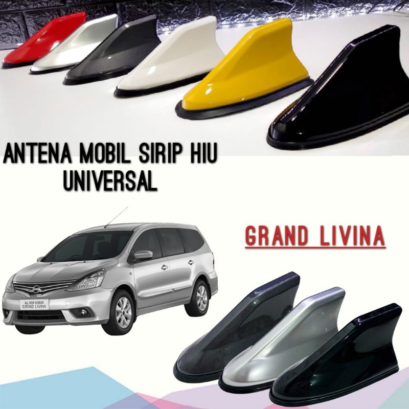 ANTENA SIRIP HIU UNIVERSAL MOBIL GRAND LIVINA