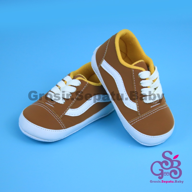 prewalker sepatu bayi laki laki perempuan umur 2 - 14 bulan model Fans Classic