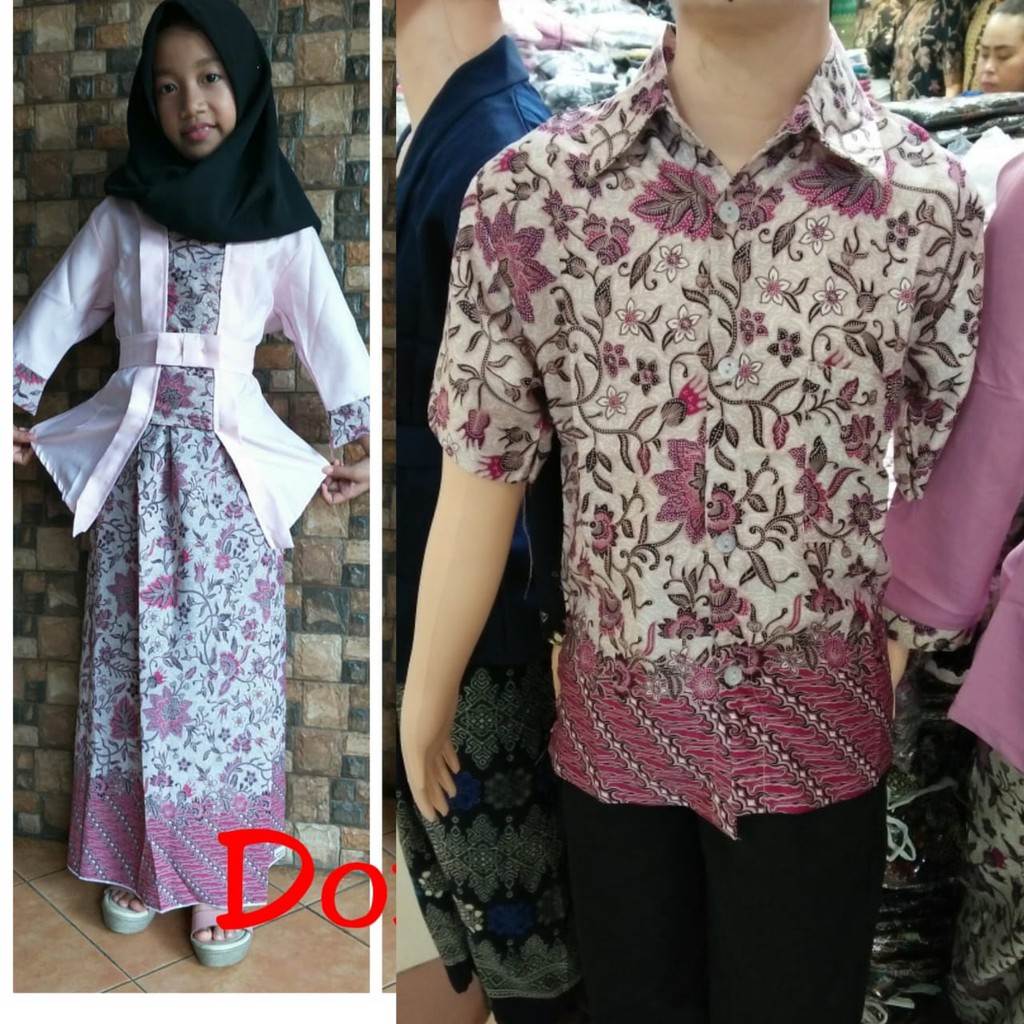 set kebaya elnira anak hem anak berkualitas