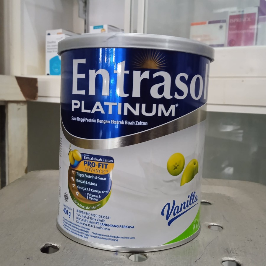 

ENTRASOL PLATINUM VANILLA 400GR