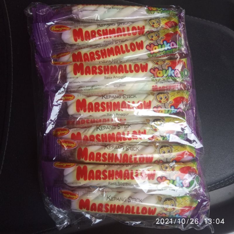 Jual Marshmallow Kepang 1pack isi 20pcs Indonesia