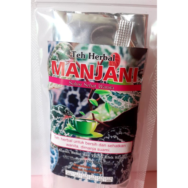 

Teh Herbal Manjani 20 kantong