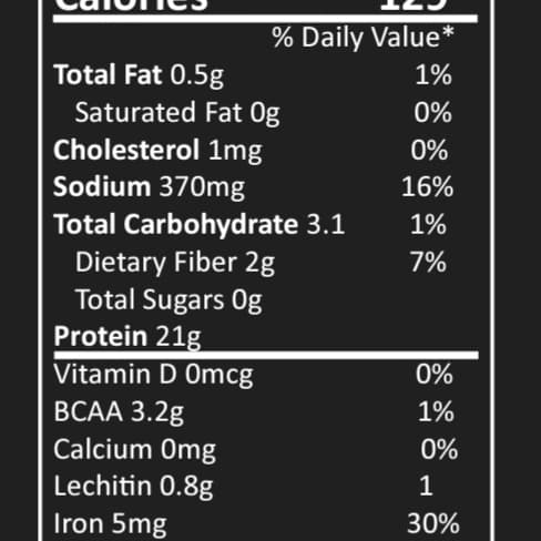 

Instant Soy Protein Powder Isolate 100% Pure 500gr