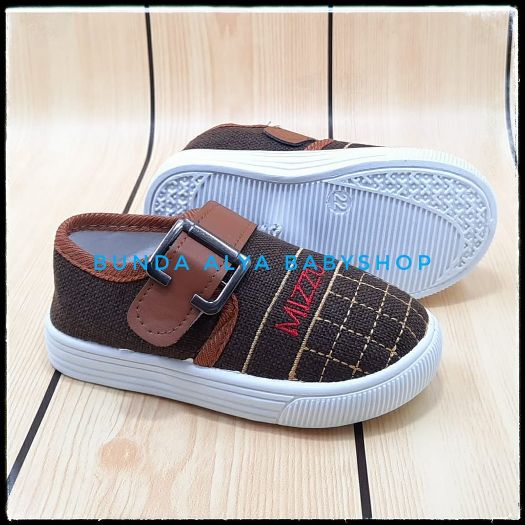 Sepatu Anak Laki Laki IMPORT 1 - 7 Tahun COKLAT Sepatu Anak Cowok Premium MIZZU Size 21 - 35