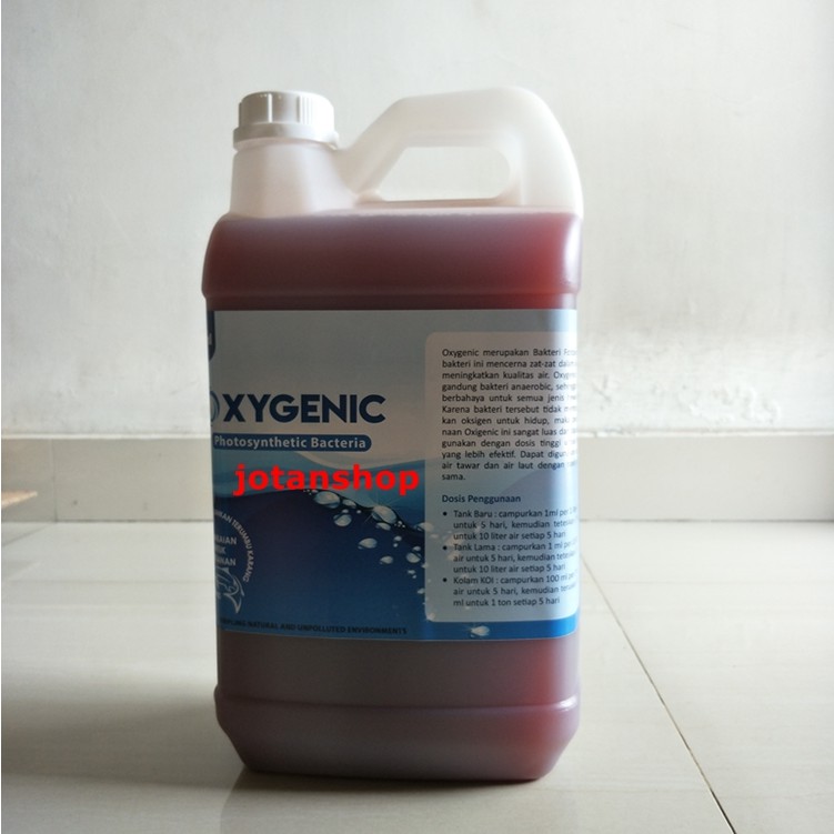 Oxygenic 5 Liter 5L Probiotik / Bakteri Starter Kolam Akuarium Aquascape