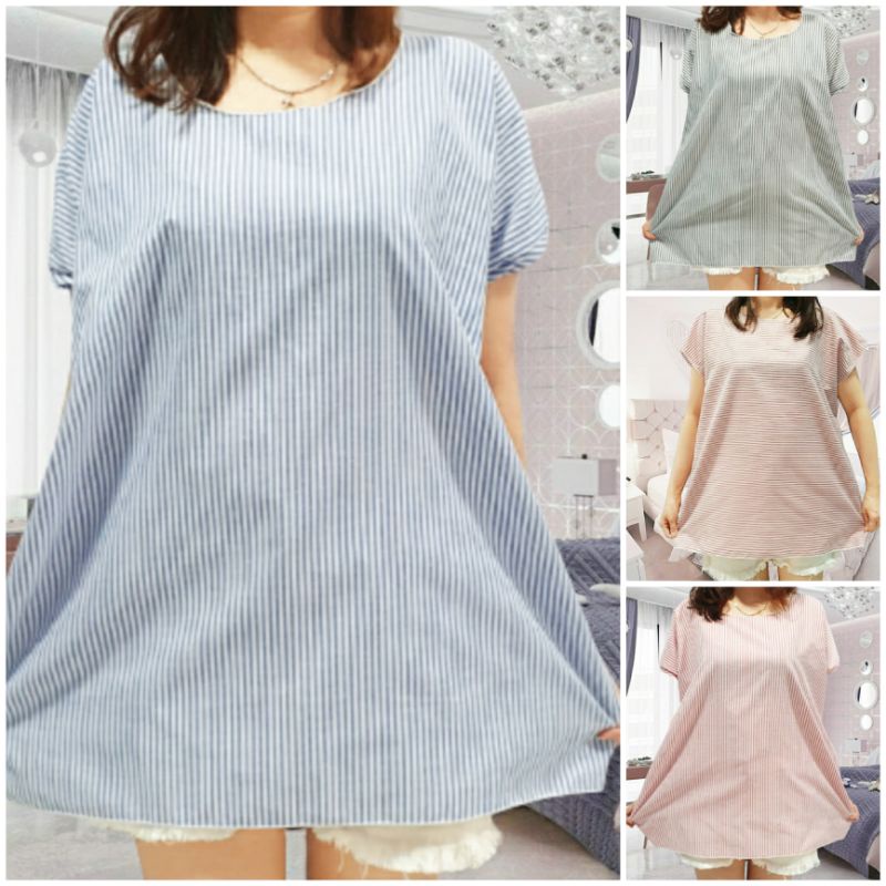 blouse salur atasan blouse salur cewek baju cewek salur baju salur cewek atasan salur cewek atasan cewek salur baju jumbo cewek salur atasan big size baju big size cewek salur baju cewek motif stripes size jumbo bahan rayon