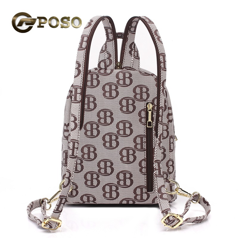 Original POSO PS-301-C - New Fashion Elegant Handbags Shoulder Sling Small Backpack Bag Leisure