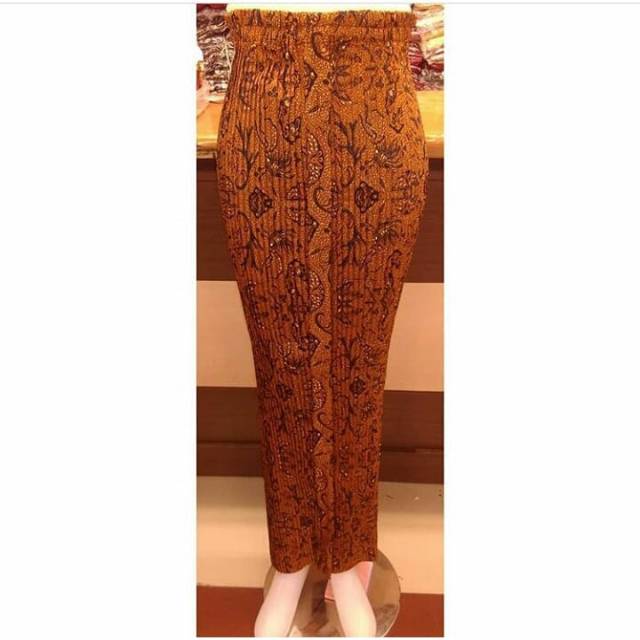 Rok plisket jarik instan