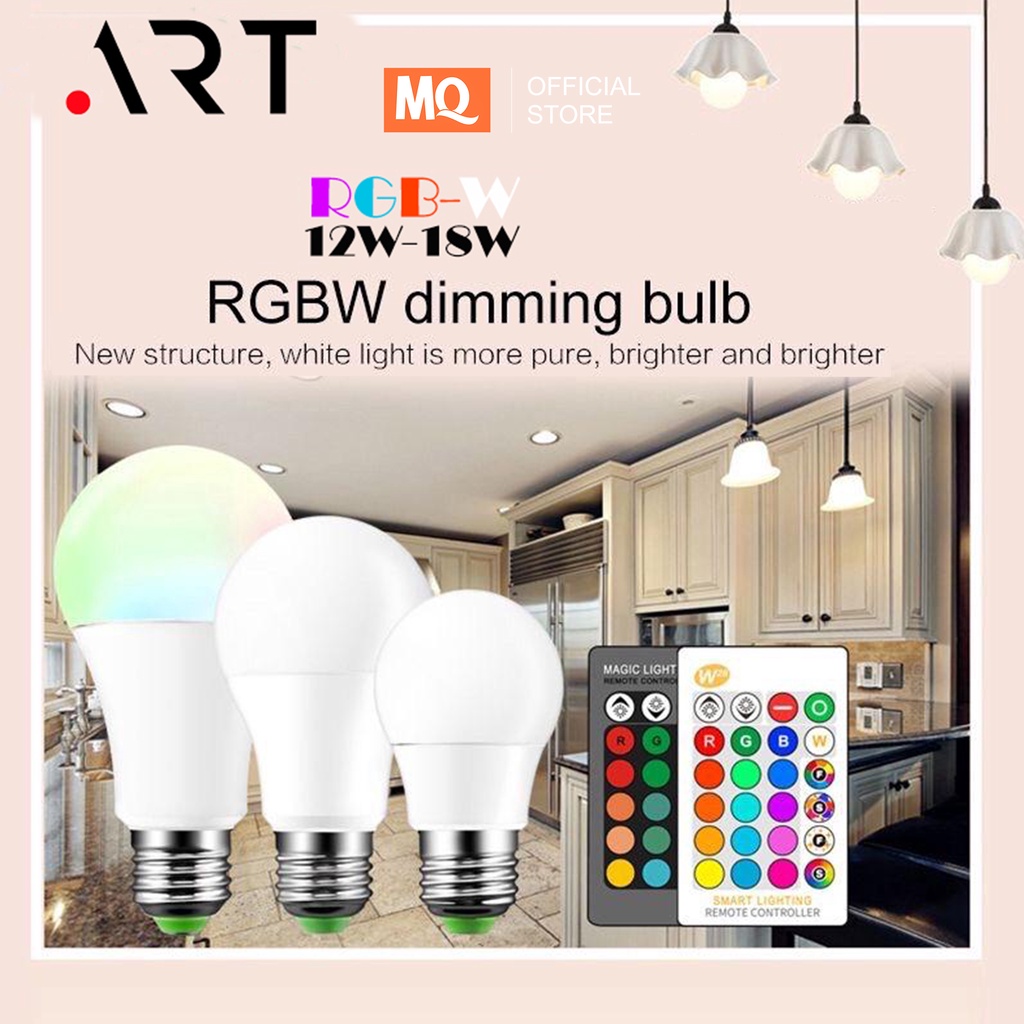 MQ LAMPU WARNA WARNI/LAMPU LED WARNA WARNI RGB BERUBAH WARNA REMOTE CONTOL