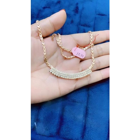 Kalung Tura Plat Talijam Berlian Medan Asli bmf