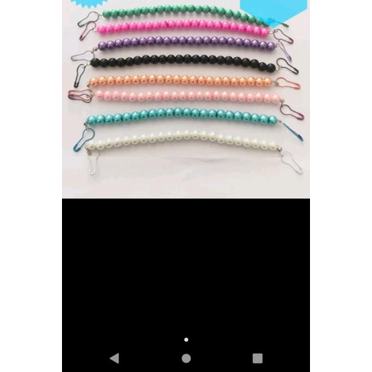 KONEKTOR MUTIARA/KONEKTOR2IN1/KONEKTOR JILBAB/STRAP MASKER/KONEKTOR MASKER