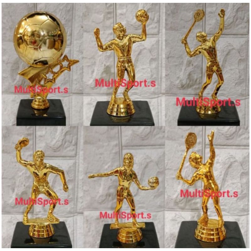 PIALA TROPHY BOLA TINGGI 45 CM