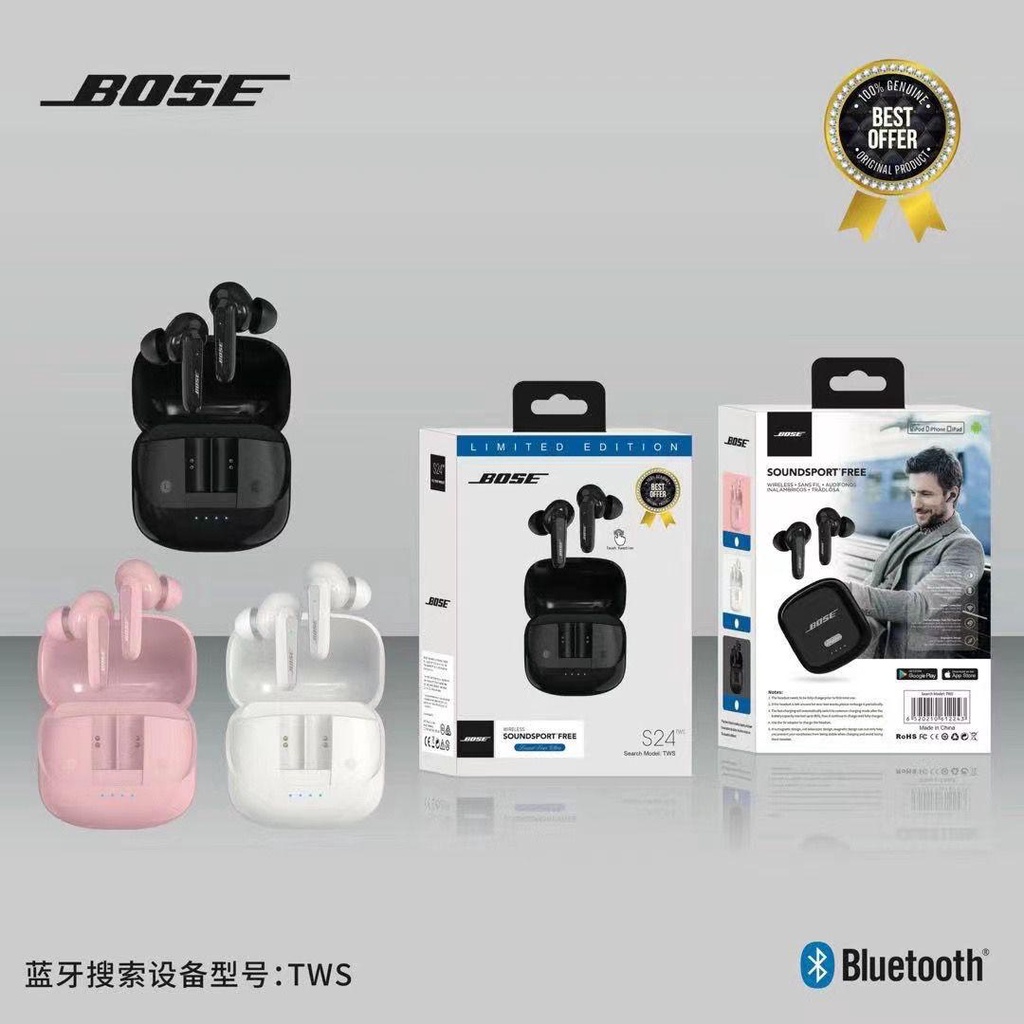 EARBUDS HF BLUETOOTH SPORT TWS S24