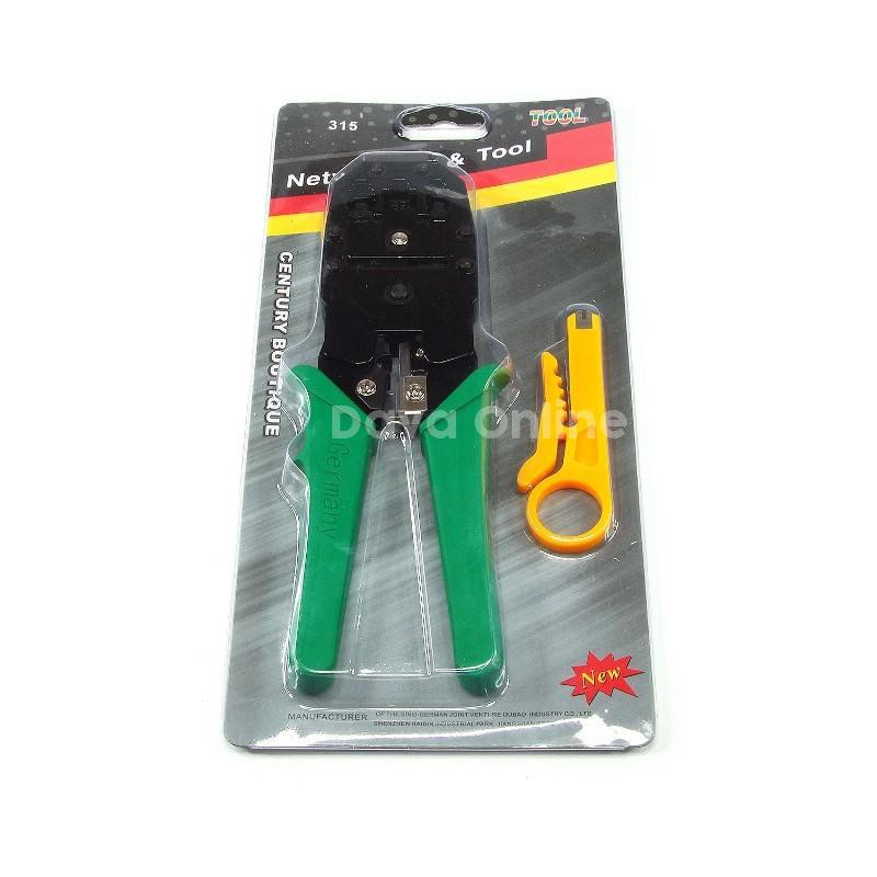 PROMO MURAH TANG CRIMPING MODEL 315 TERBARU BONUS ALAT PRES RJ 45 KE KABEL-TANG UNTUK KABEL LAN