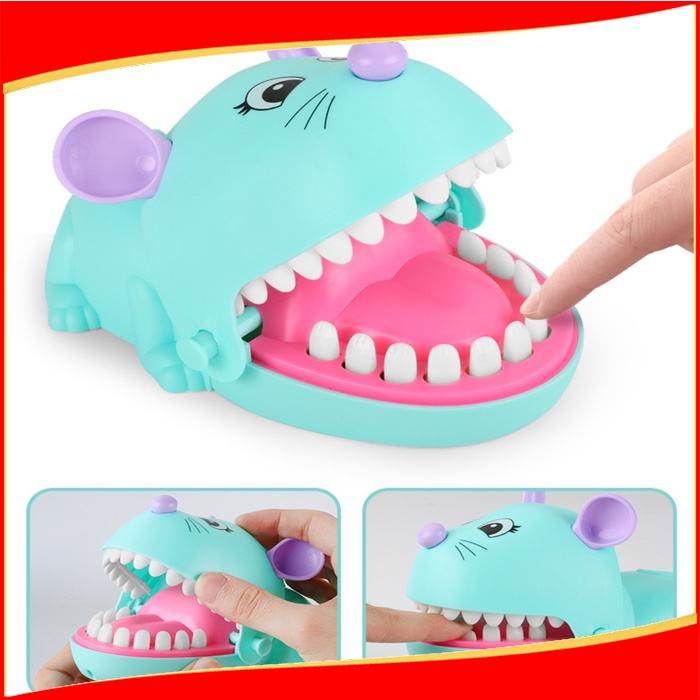 Mouse Dentist Game Toys - Mainan Anak Gigi Kuda Nil Tikus Toy